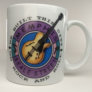 We Built This City on Rock And Roll Memphis, Beale Street 10 Oz Ceramic mug